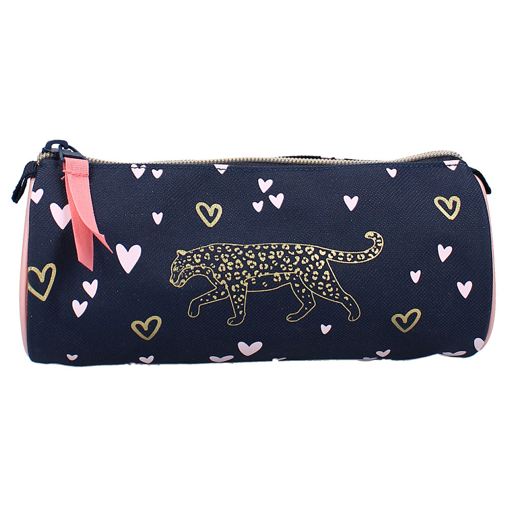 Trousse ronde MILKY KISS Heart Of Gold tigre